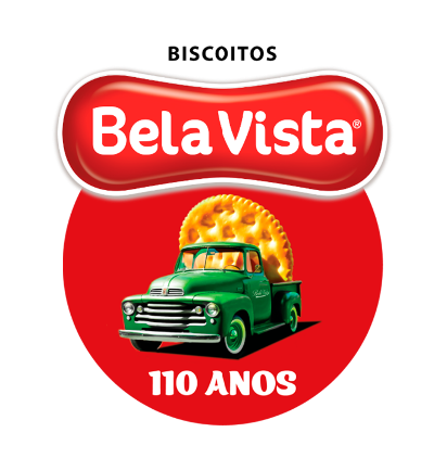 Logotipo Biscoitos Bela Vista 110 anos